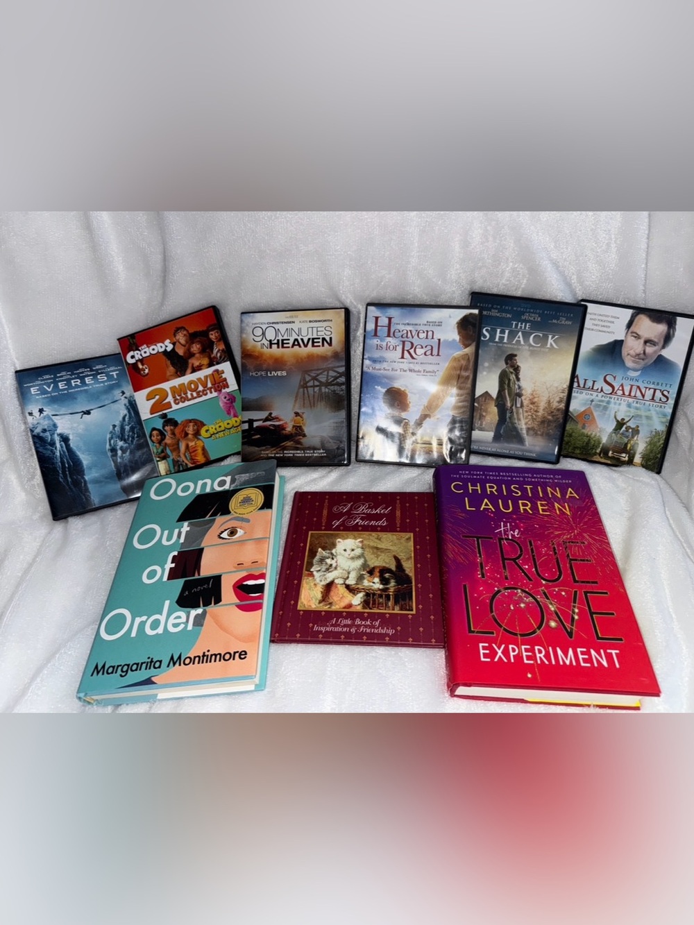Assorted Home Accents Book and DVD Collection - Mixed Colors